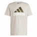 Мъжка тениска с къс ръкав Adidas Essentials Бежов