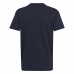 T-Shirt met Korte Mouwen voor kinderen Adidas Zwart