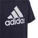 Camisola de Manga Curta Infantil Adidas Preto