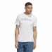 Camiseta de Manga Corta Hombre Adidas Essentials Blanco