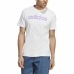 Ανδρική Μπλούζα με Κοντό Μανίκι Adidas Essentials Λευκό