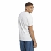 Heren-T-Shirt met Korte Mouwen Adidas Essentials Wit