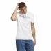 Heren-T-Shirt met Korte Mouwen Adidas Essentials Wit