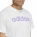 Lühikeste varrukatega T-särk, meeste Adidas Essentials Valge