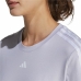 Women’s Short Sleeve T-Shirt Adidas Aeroready Train Essentials Lilac Light mauve