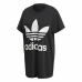 Camisola de Manga Curta Mulher Adidas Trefoil Preto