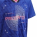 Kurzarm Fußballshirt für Kinder Adidas Predator Blau