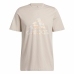 Pánské tričko s krátkým rukávem Adidas Béžový Kamufláž