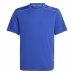 Kurzarm-T-Shirt für Kinder Adidas Aeroready Blau