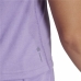 Koszulka z krótkim rękawem Damska Adidas Essentials Śliwka Liliowy