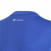 Camiseta de Manga Corta Infantil Adidas Aeroready Azul