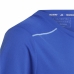 T-Shirt met Korte Mouwen voor kinderen Adidas Aeroready Blauw