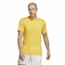 Maglia a Maniche Corte Uomo Adidas Run It Giallo