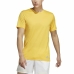 Maglia a Maniche Corte Uomo Adidas Run It Giallo