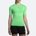 Camiseta de Manga Corta Mujer Brooks High Point Verde