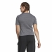 Women’s Short Sleeve T-Shirt Adidas 3 stripes Essentials Light grey