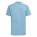 Camiseta de Manga Corta Infantil Adidas Training Essentials Azul claro