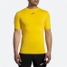 Camisola de Manga Curta Homem Brooks High Point Amarelo