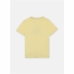 Camisola de Manga Curta Infantil Jack & Jones Jjsummer Smu Vibe Tee Amarelo