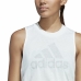Dámske tričko bez rukávov Adidas Future Icons 3.0 Biela