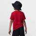 Camisola de Manga Curta Infantil Jordan Jumpman Graphic Vermelho