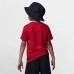 T-Shirt met Korte Mouwen voor kinderen Jordan Jumpman Graphic Rood