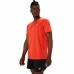 Heren-T-Shirt met Korte Mouwen Asics Core Rood