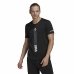Men’s Short Sleeve T-Shirt Adidas Agravic Black