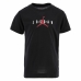 Barn T-shirt med kortärm Jordan Jumpman Graphic Svart