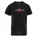 Děstké Tričko s krátkým rukávem Jordan Jumpman Graphic Černý