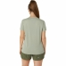 Damen Kurzarm-T-Shirt Asics Core Olive