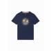 T-Shirt met Korte Mouwen voor kinderen Jack & Jones Jjsummer Smu Vibe Tee Marineblauw