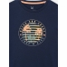 Camisola de Manga Curta Infantil Jack & Jones Jjsummer Smu Vibe Tee Azul Marinho