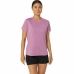 Camiseta de Manga Corta Mujer Asics Core Rosa claro