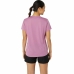 Camiseta de Manga Corta Mujer Asics Core Rosa claro