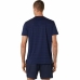 Herren Kurzarm-T-Shirt Asics Court Marineblau Tennis