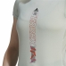 Dames-T-Shirt met Korte Mouwen Adidas Agravic Warm wit