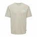 Maglia a Maniche Corte Uomo Only & Sons Onskylan Rlx Icon Bianco Caldo