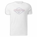 Heren-T-Shirt met Korte Mouwen Reebok Graphic Series Wit