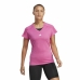 Camiseta de Manga Corta Mujer Adidas Essentials Rosa Lila