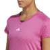 Dames-T-Shirt met Korte Mouwen Adidas Essentials Roze Lila