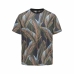 Heren-T-Shirt met Korte Mouwen Only & Sons Onskobe Reg Banana Leaf Zwart