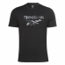 Camiseta de Manga Corta Hombre Reebok Indentity Modern Camo Negro Camuflaje