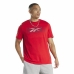 Camiseta de Manga Corta Hombre Reebok Graphic Series Rojo