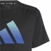 Maglia a Maniche Corte per Bambini Adidas Icons Nero