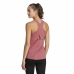 Women's Sleeveless T-shirt Adidas Studio Pink