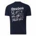 Kortærmet T-shirt til Mænd Reebok GS Tailgate Team Mørkeblå