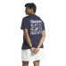 T-shirt à manches courtes homme Reebok GS Tailgate Team Bleu foncé