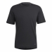 Herren Kurzarm-T-Shirt Adidas Base Schwarz