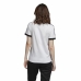 Maglia a Maniche Corte Donna Adidas 3 stripes Bianco